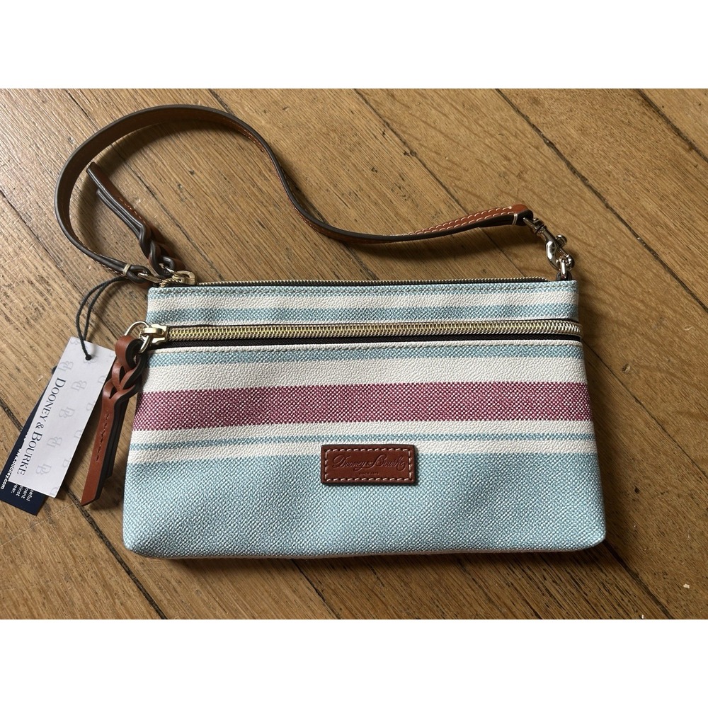 NWT Dooney & Bourke Westerly Tech Wristlet Clutch Wallet Small Purse